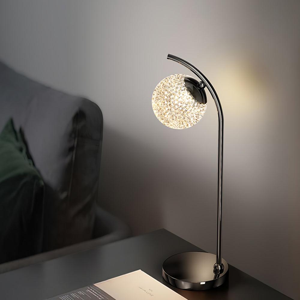 Ksovv Crystal Table Light, Bedside Table Lamp, detail 4