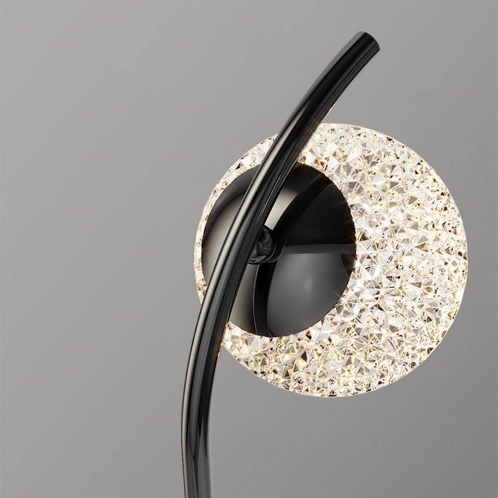 Ksovv Crystal Table Light, Bedside Table Lamp, detail 8