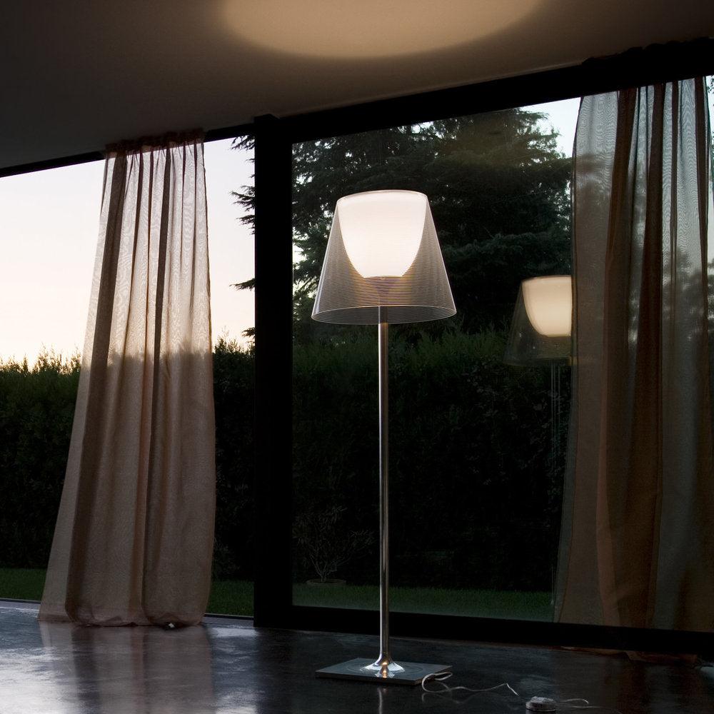 Chrome Prism Floor Light, Floor Lamp, detail 9