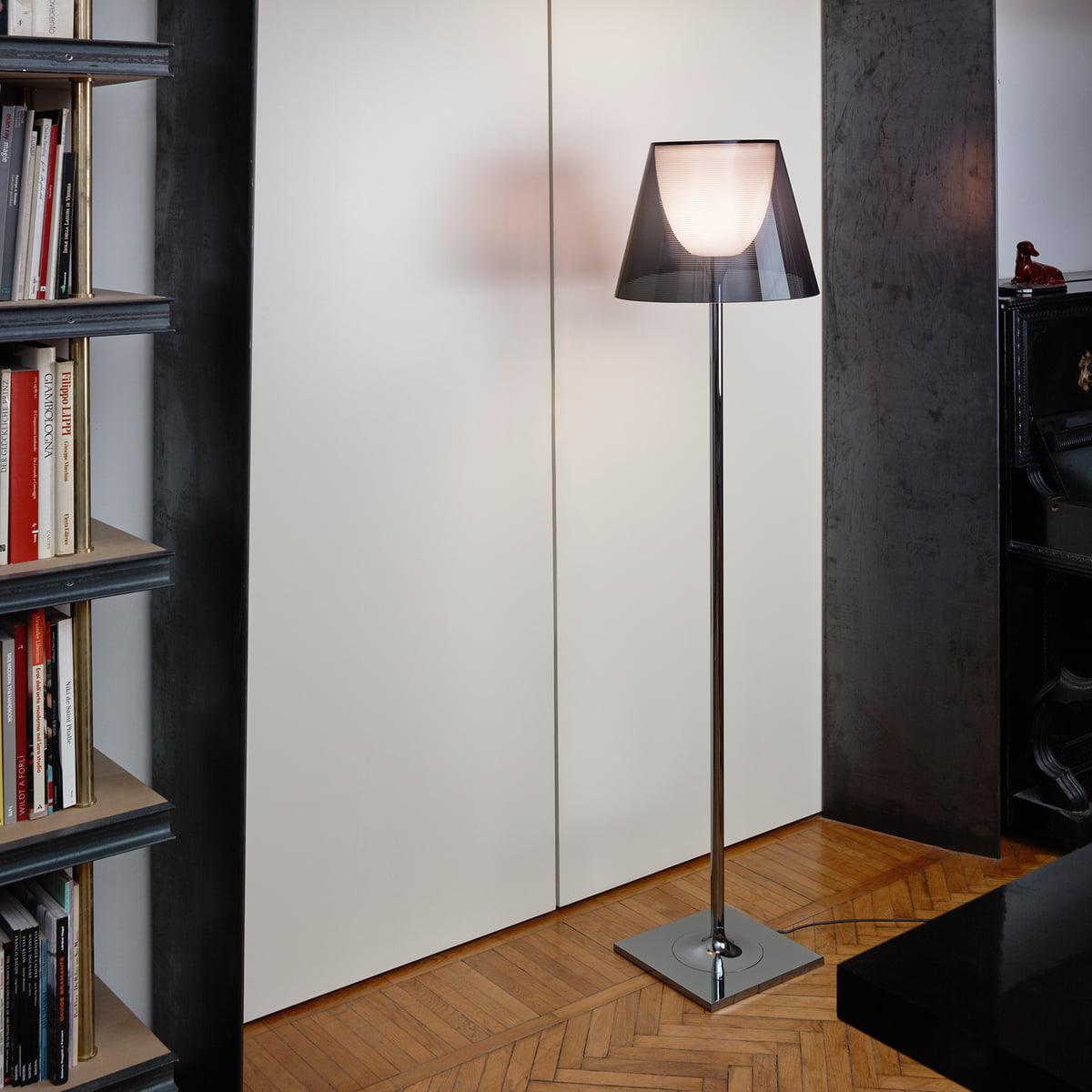 Chrome Prism Floor Light, Floor Lamp, detail 6