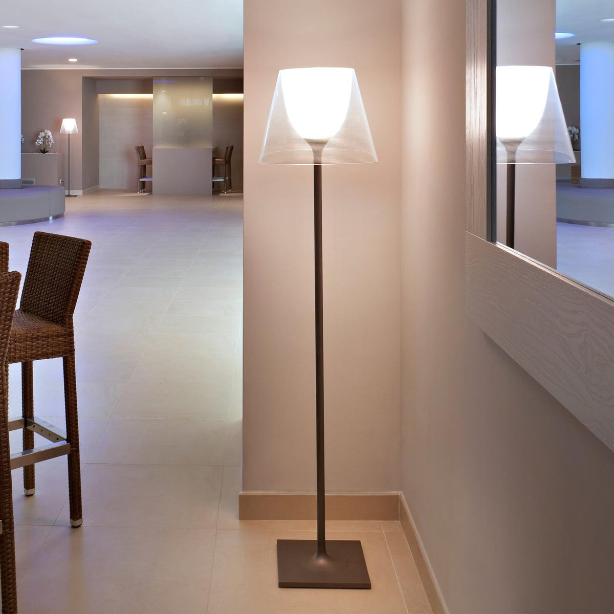 Chrome Prism Floor Light, Floor Lamp, detail 2