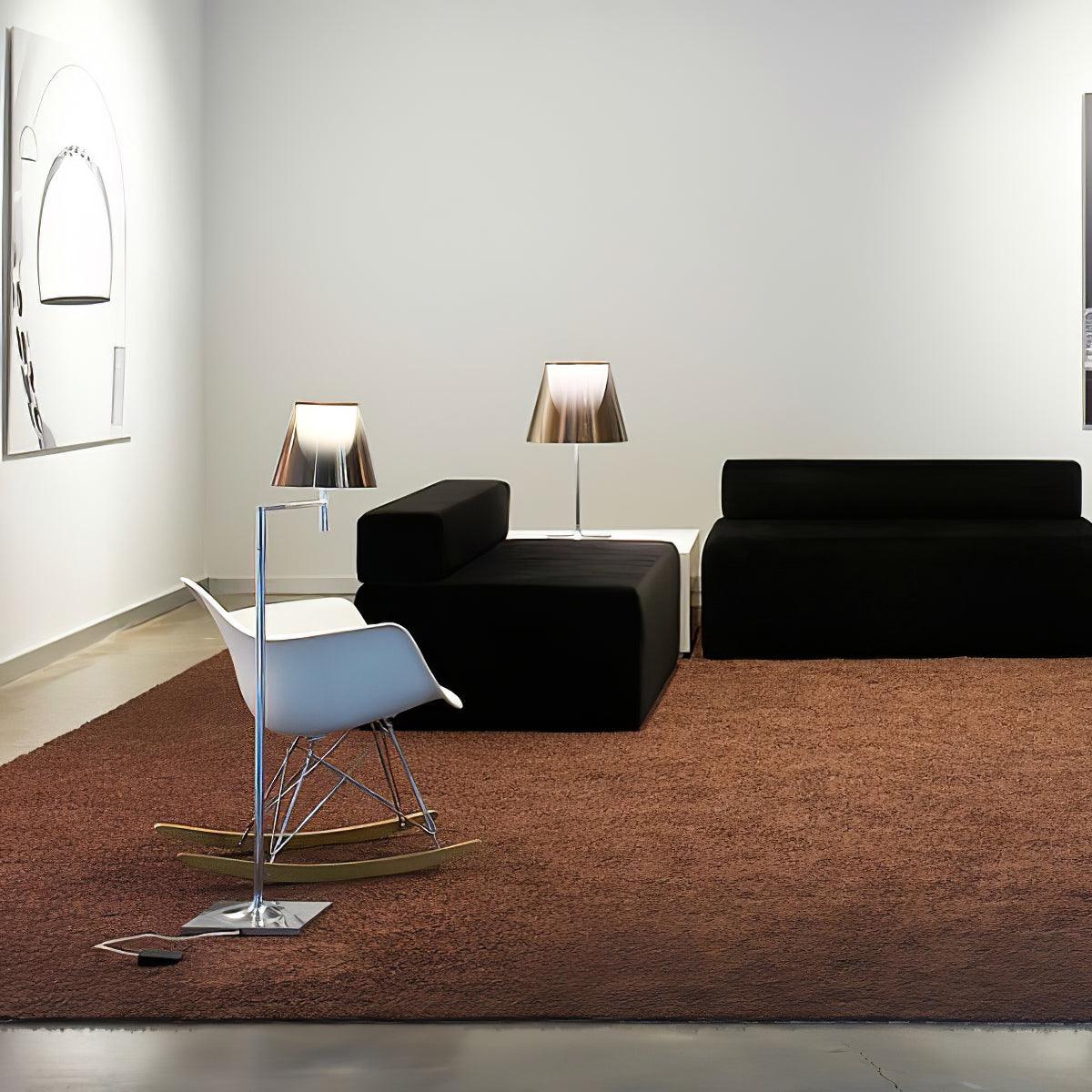 Chrome Prism Bending Standing Light, Floor Lamp, detail 8