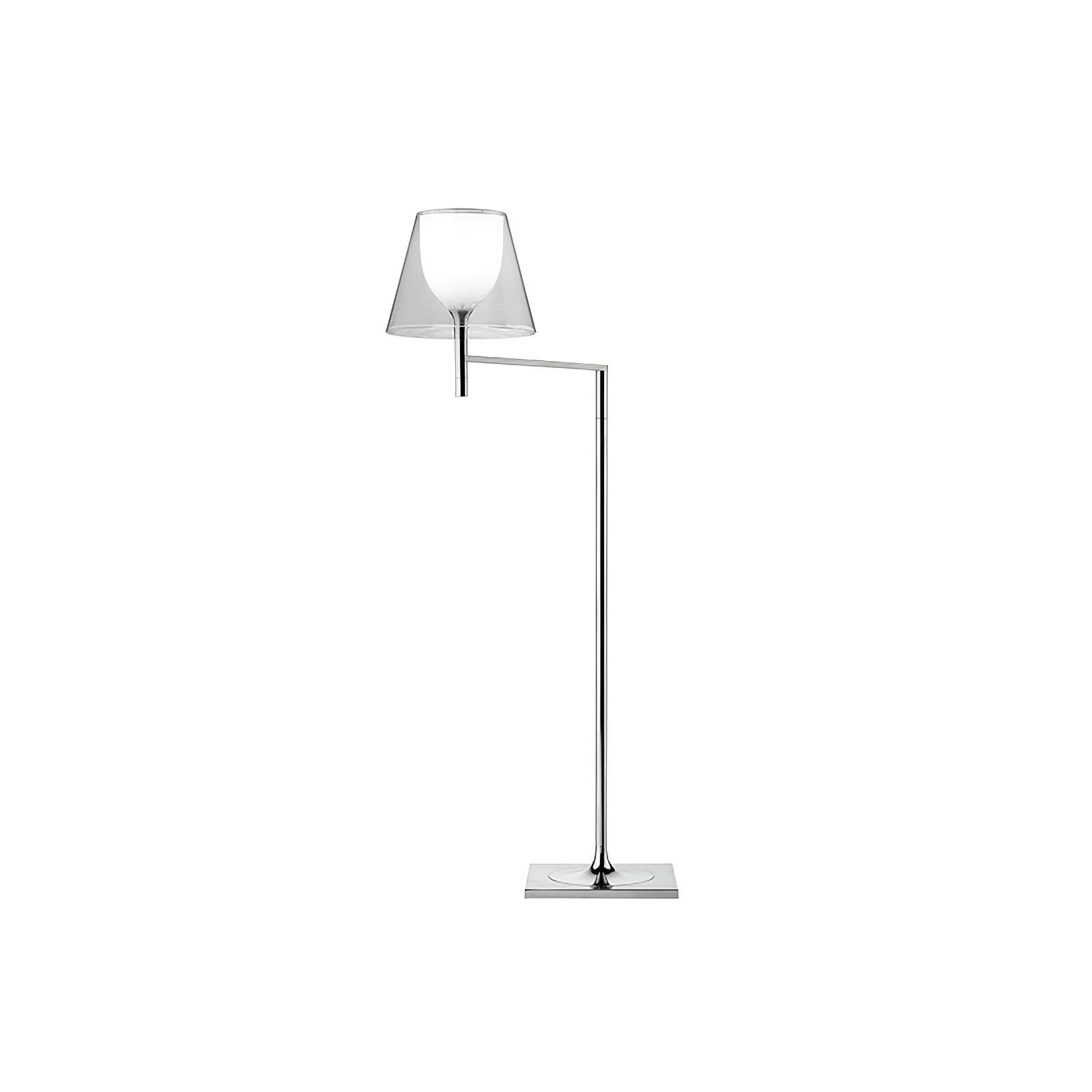 Chrome Prism Bending Standing Light, Floor Lamp, detail 9