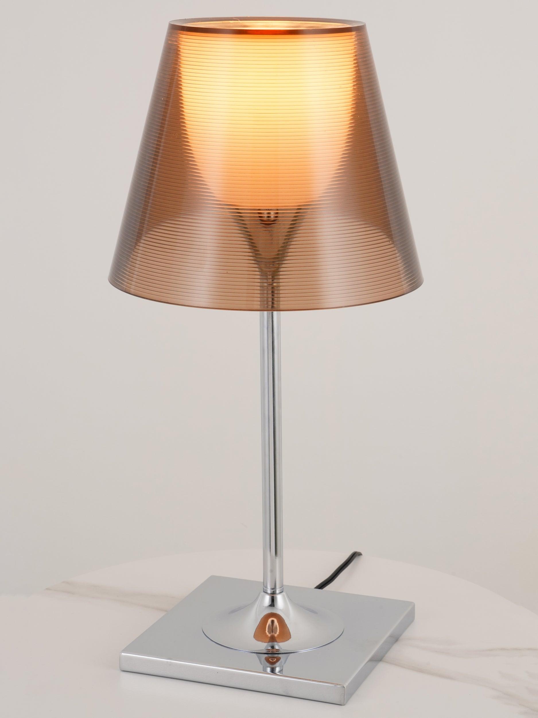 Chrome Prism Table Light, Bedside Table Lamp, detail 21