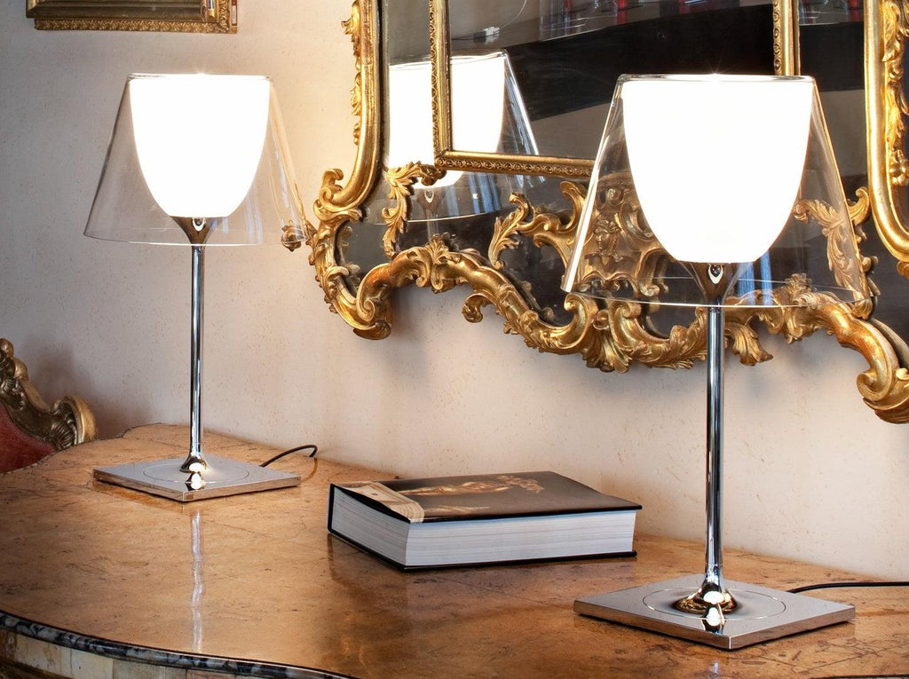 Chrome Prism Table Light, Bedside Table Lamp, detail 23