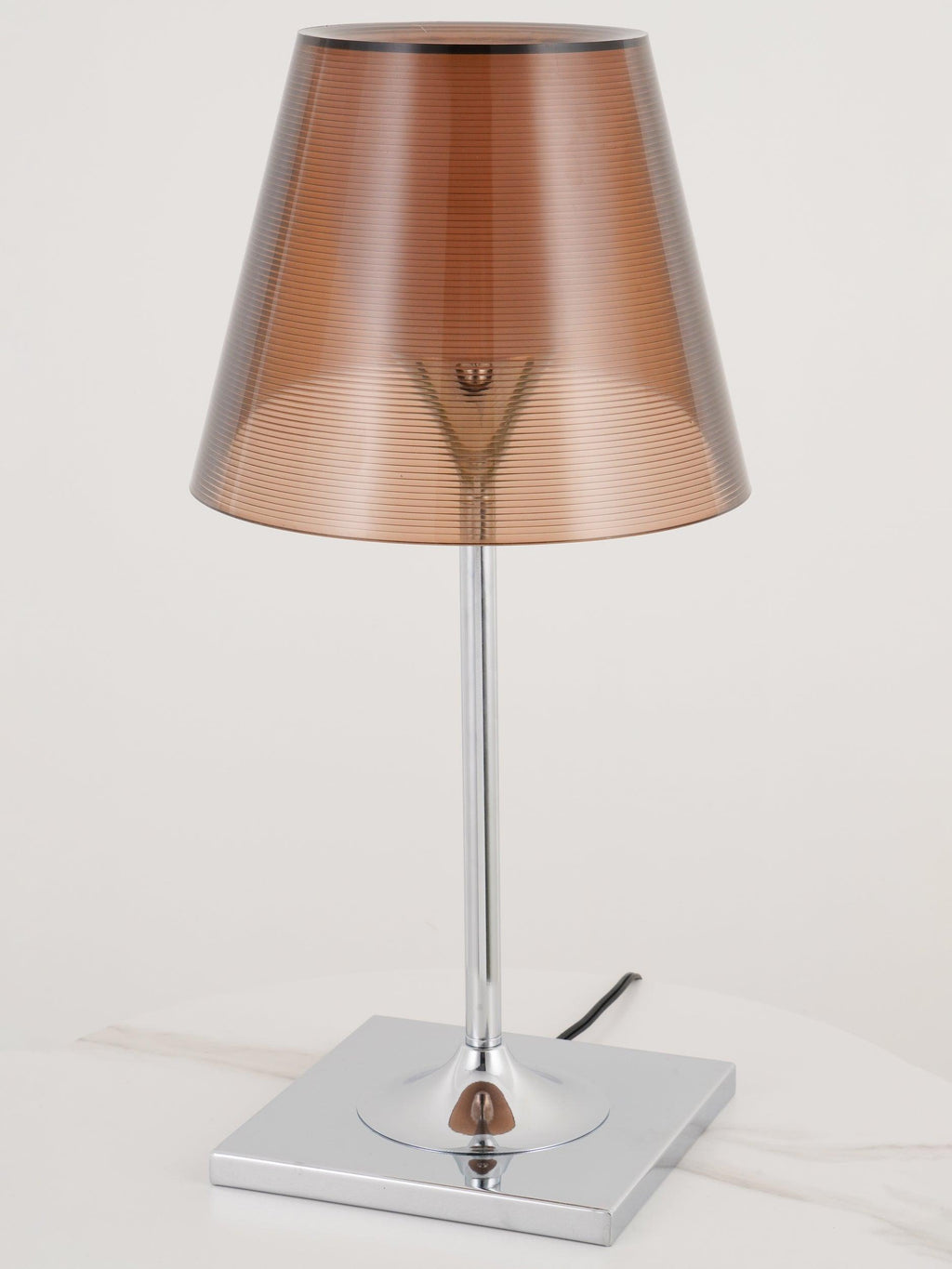 Chrome Prism Table Light, Bedside Table Lamp, detail 19