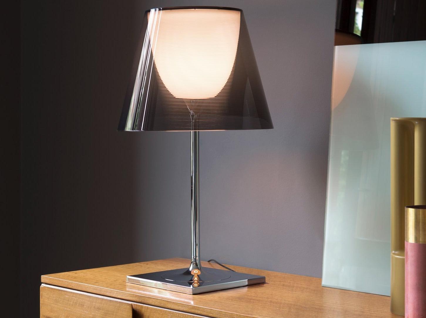 Chrome Prism Table Light, Bedside Table Lamp, detail 24