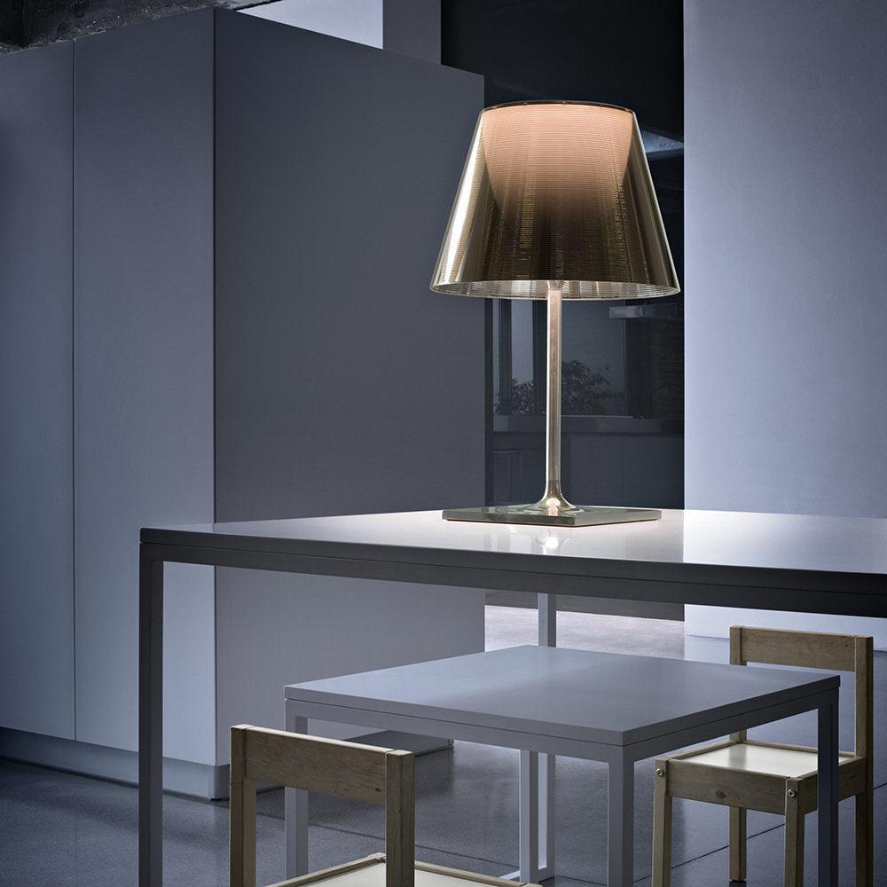 Chrome Prism Table Light, Bedside Table Lamp, detail 6