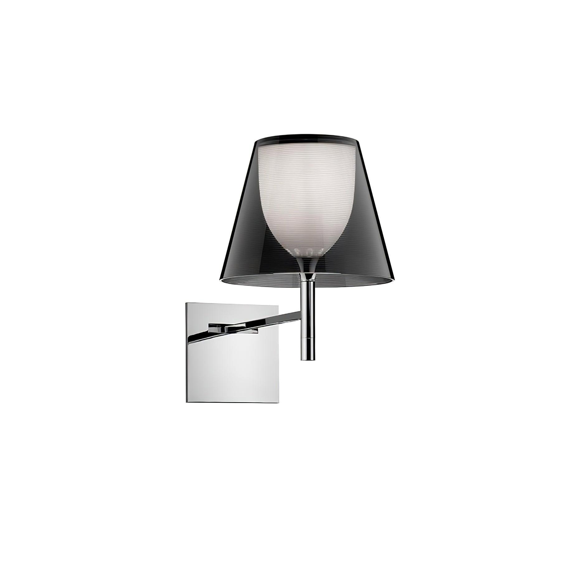 Chrome Prism Wall Light, Hardwired Wall Sconce, detail 8