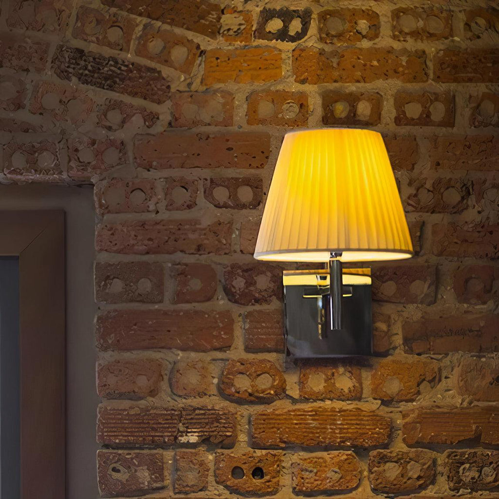 Chrome Prism Wall Light, Hardwired Wall Sconce, detail 4