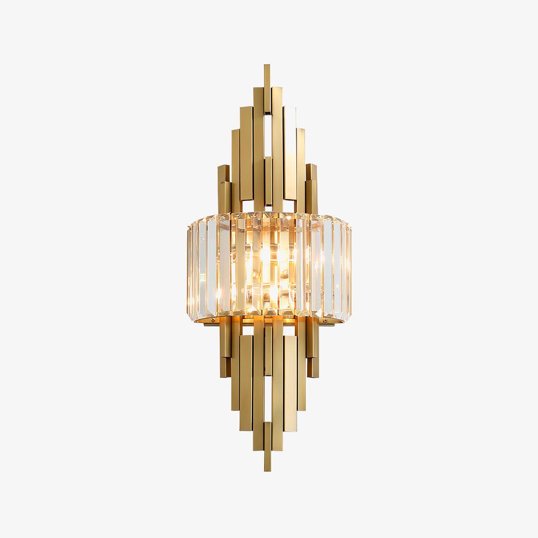 Kubica Crystal Wall Light, Hardwired Wall Sconce, detail 2
