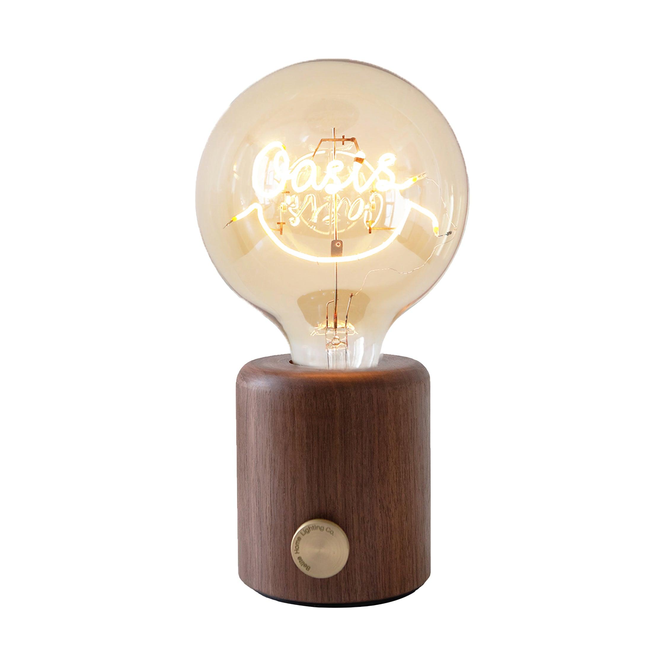 Kuitt Smiley Built-in Battery Table Light, Bedside Table Lamp, detail 2