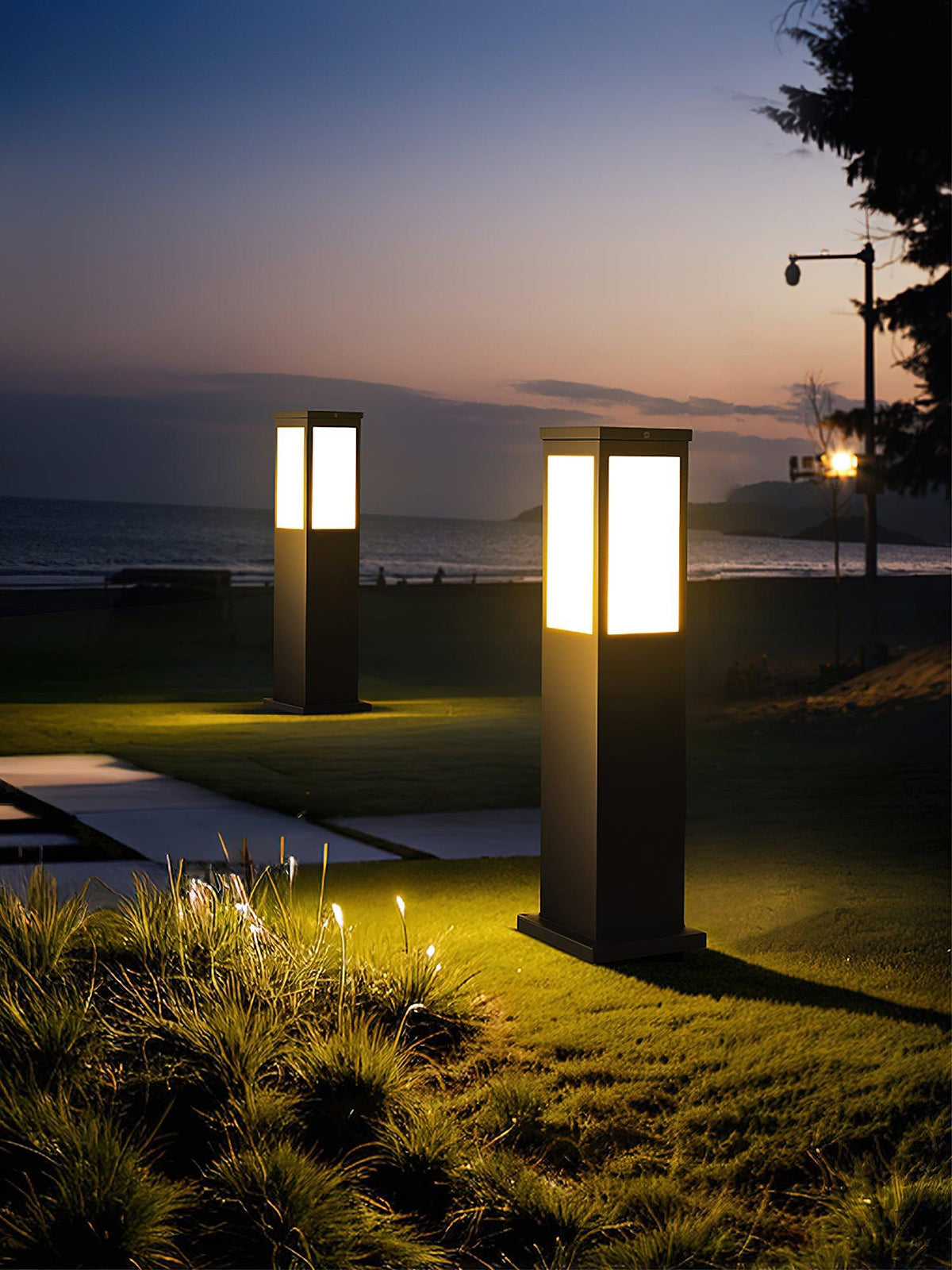 Kuzco Bollard Exterior Light, Outdoor Wall Light, detail 8