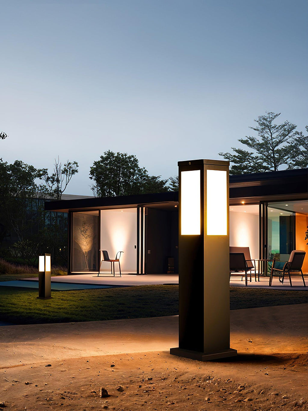 Kuzco Bollard Exterior Light, Outdoor Wall Light, detail 18
