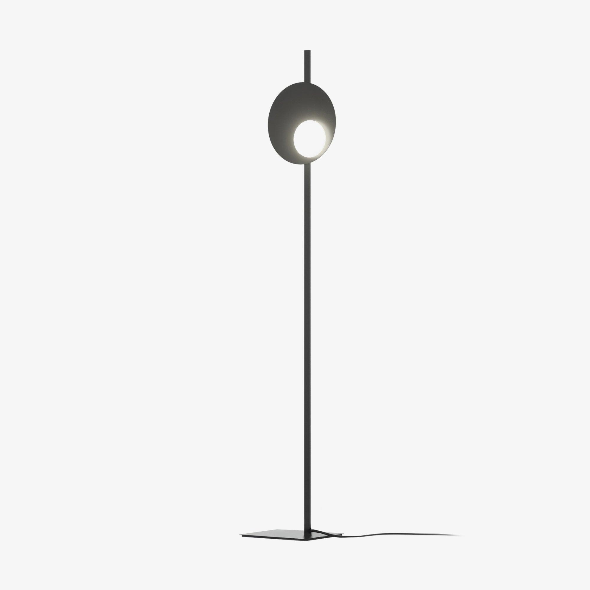 Kwic Floor Light, Floor Lamp, Metal, ∅ 13.4″ x H 66.5″