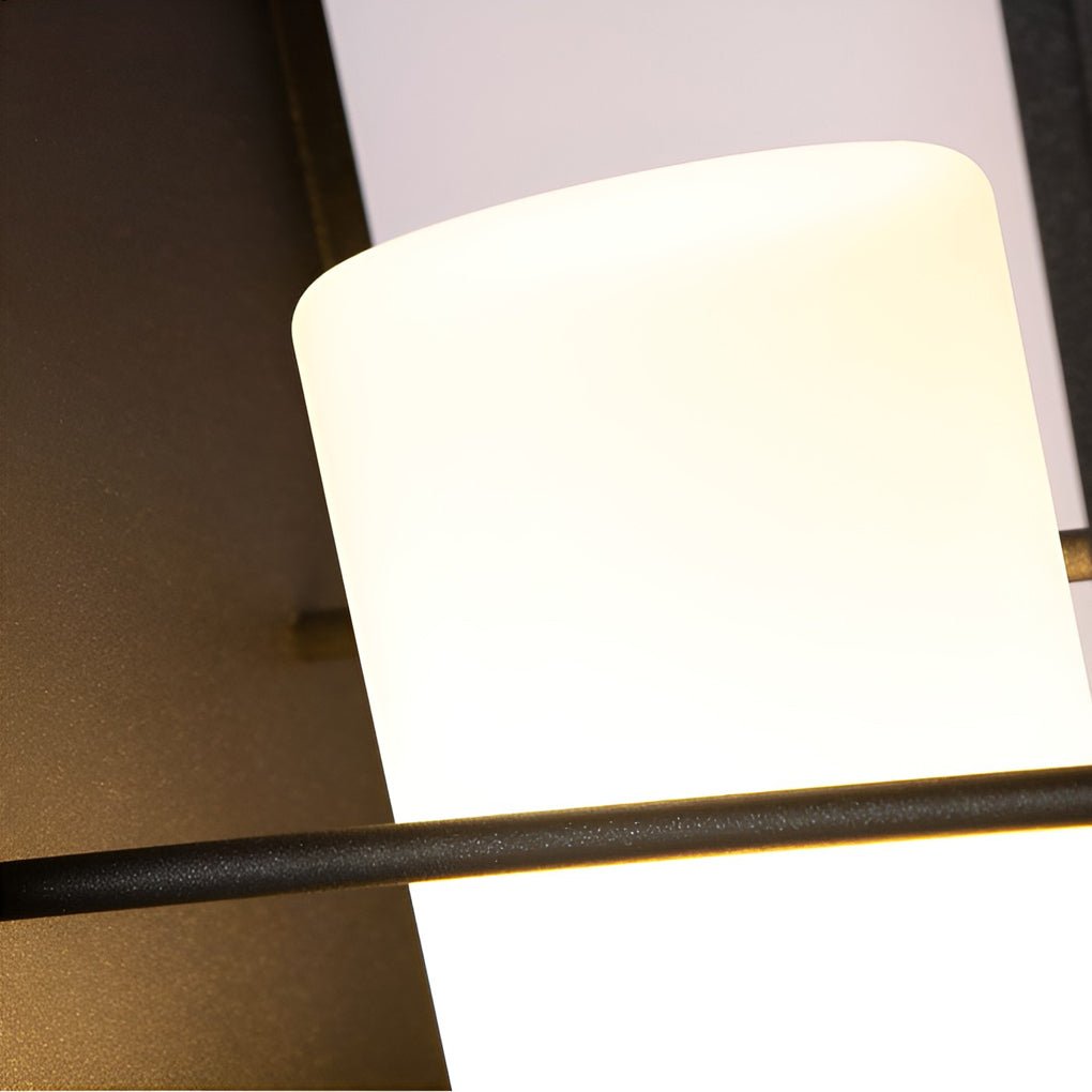 Lantern Garden Solar Exterior Light - Dia 20 cm x H 45cm Stainless Steel, Outdoor Wall Light, detail 15