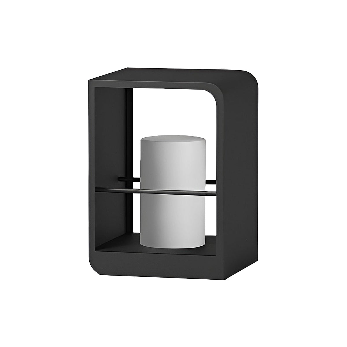 Lantern Garden Solar Exterior Light - Dia 20 cm x H 45cm Stainless Steel, Outdoor Wall Light, detail 31