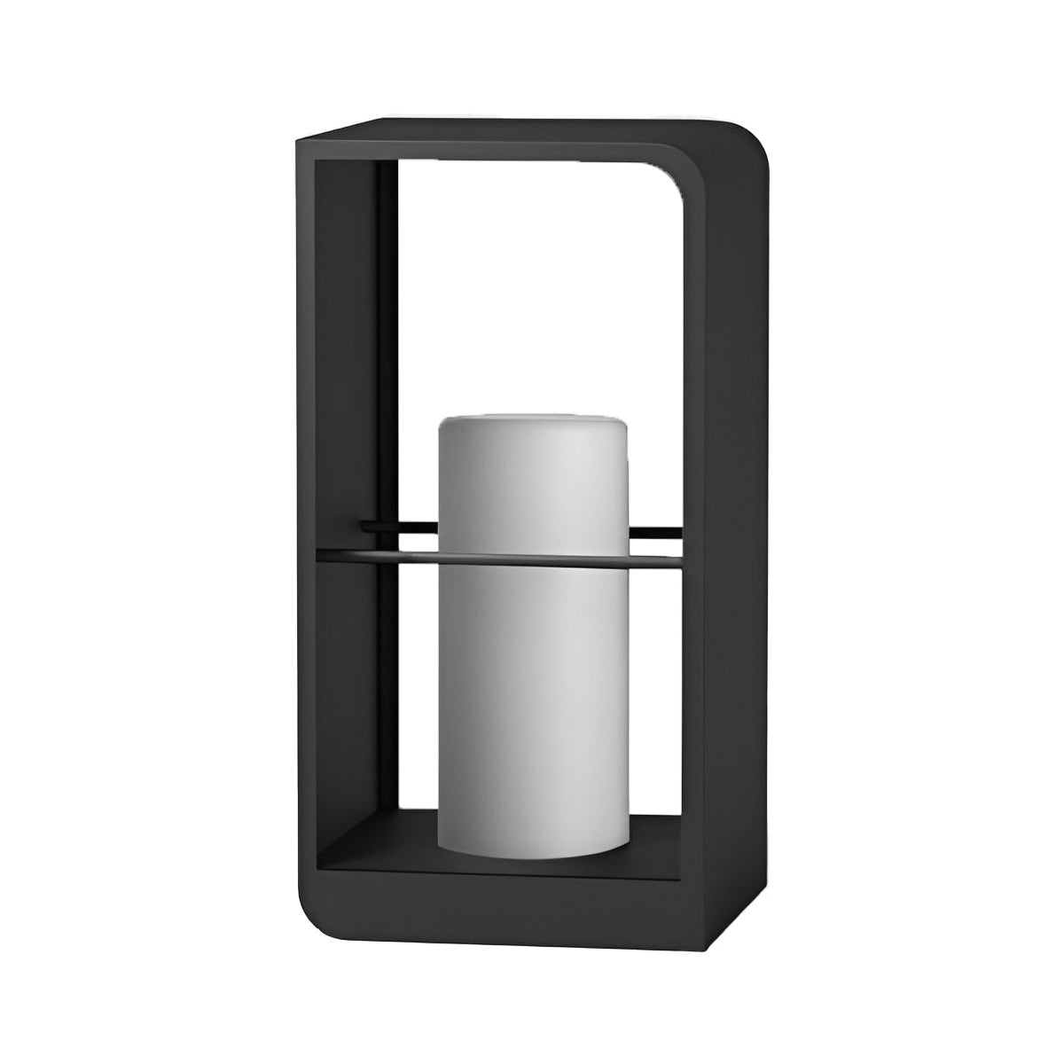Lantern Garden Solar Exterior Light - Dia 20 cm x H 45cm Stainless Steel, Outdoor Wall Light, detail 32