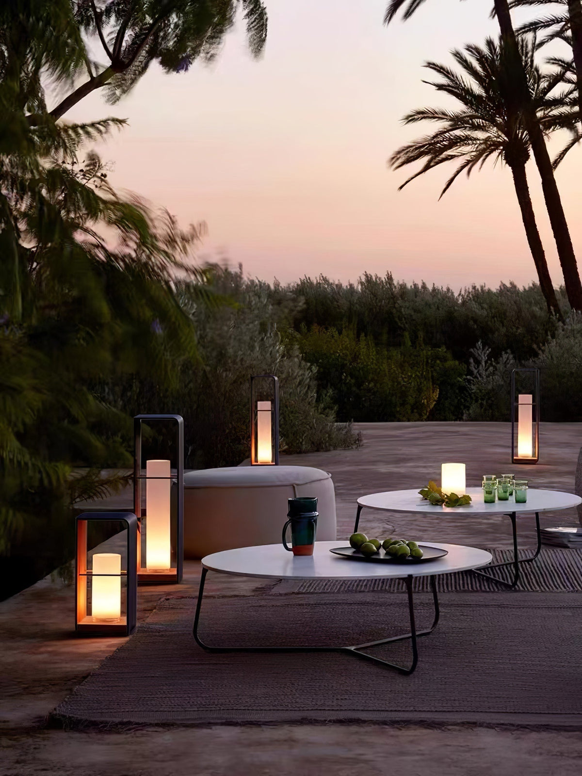 Lantern Garden Solar Exterior Light - Dia 20 cm x H 45cm Stainless Steel, Outdoor Wall Light, detail 43