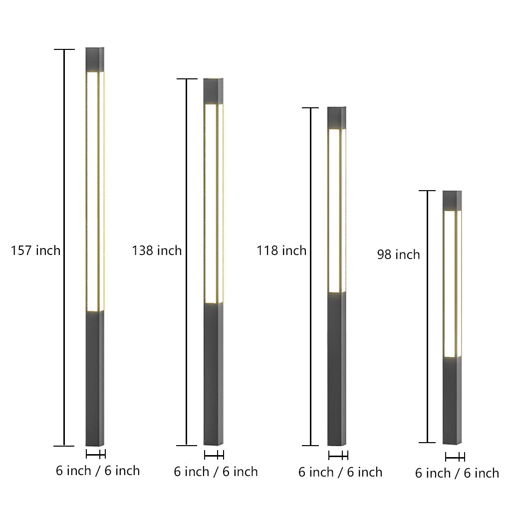 Exterior Lawn Light Waterproof Garden Solar LED Landscape Lighting for Villa Courtyard, Outdoor Wall Light, detail 13