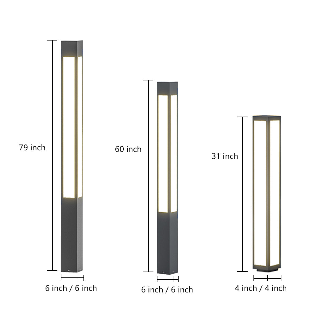 Exterior Lawn Light Waterproof Garden Solar LED Landscape Lighting for Villa Courtyard, Outdoor Wall Light, detail 12