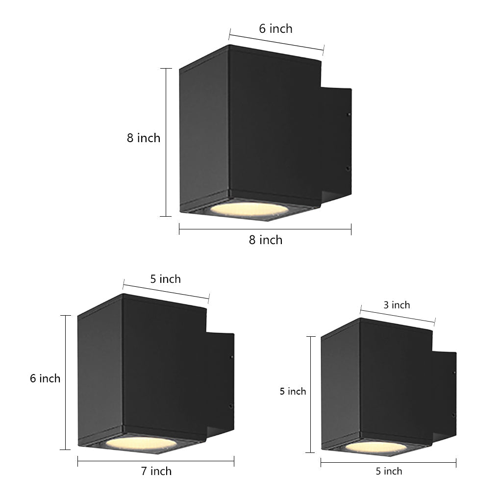 Waterproof LED Exterior Wall Fixtures for Villa Exterior Patio Balcony, Outdoor Wall Light, detail 6