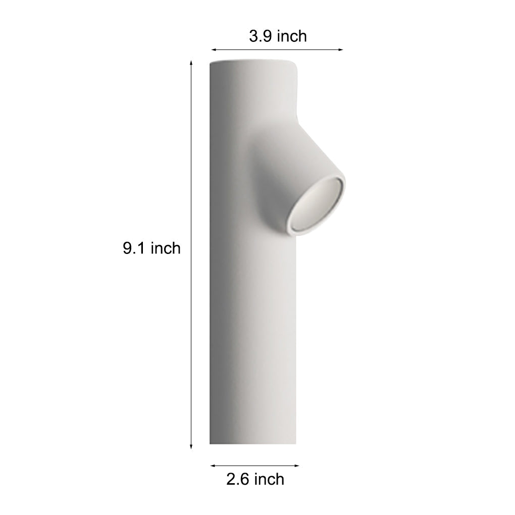 Circular Tube Shaped LED Contemporary Exterior Wall Fixtures Wall Light Wall Light, Outdoor Wall Light, detail 7