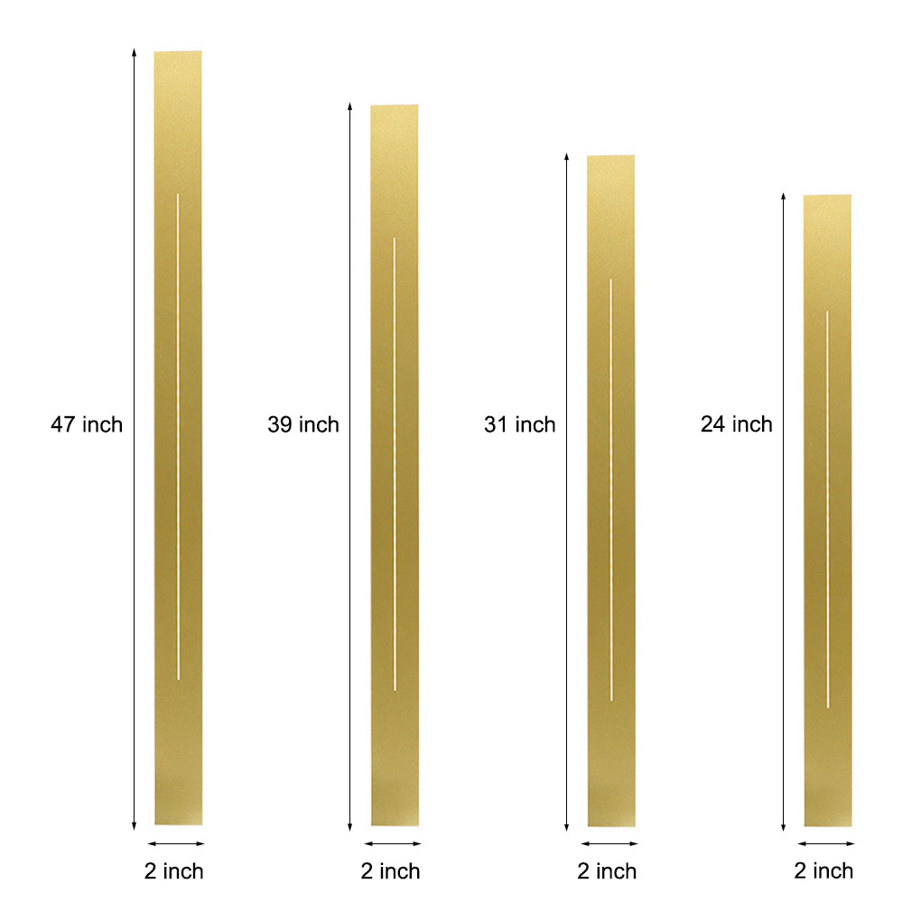 Long Strip Three Step Dimming LED Contemporary Wall Fixtures Sconces Lighting, Bathroom Wall Sconce, detail 4