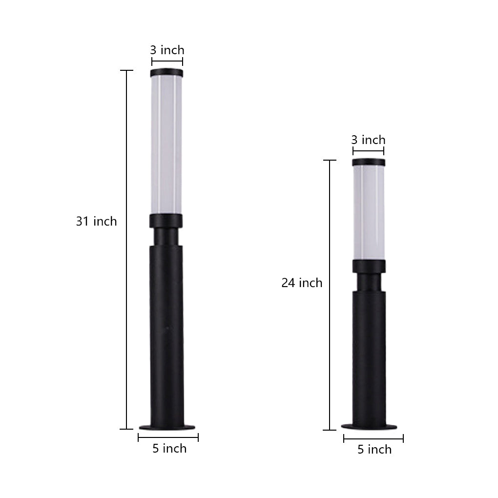 Contemporary Creative Exterior Lights Bollard Lights LED Waterproof, outdoor light, detail angle 6, Tianguang Select