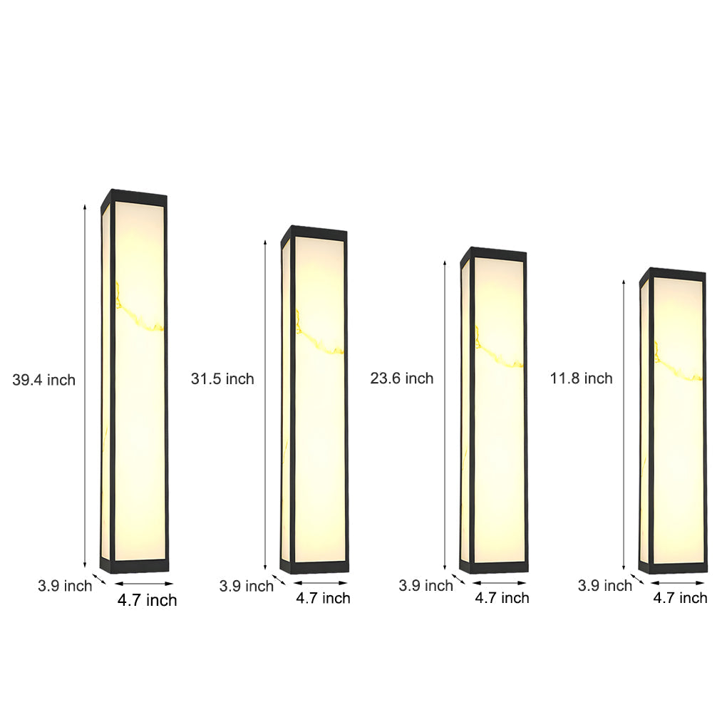 Rectangle Exterior Wall Fixtures LED Wall Light Wall Light Lighting Wall Mounted Lights, Outdoor Wall Light, detail 7