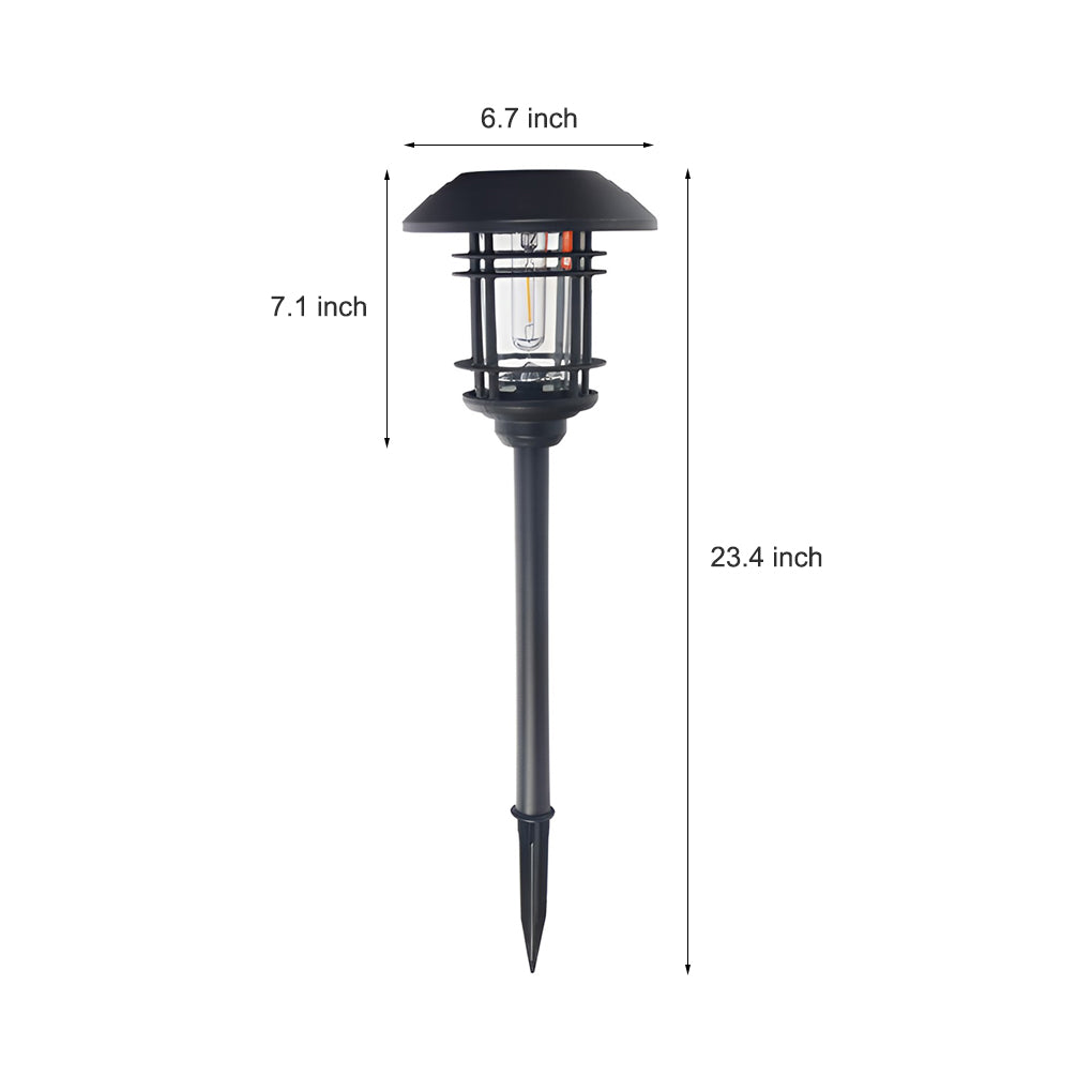Solar Exterior Lights Garden Lights LED Post Lights Landscape Lighting Pathway Lights, Outdoor Wall Light, detail 6