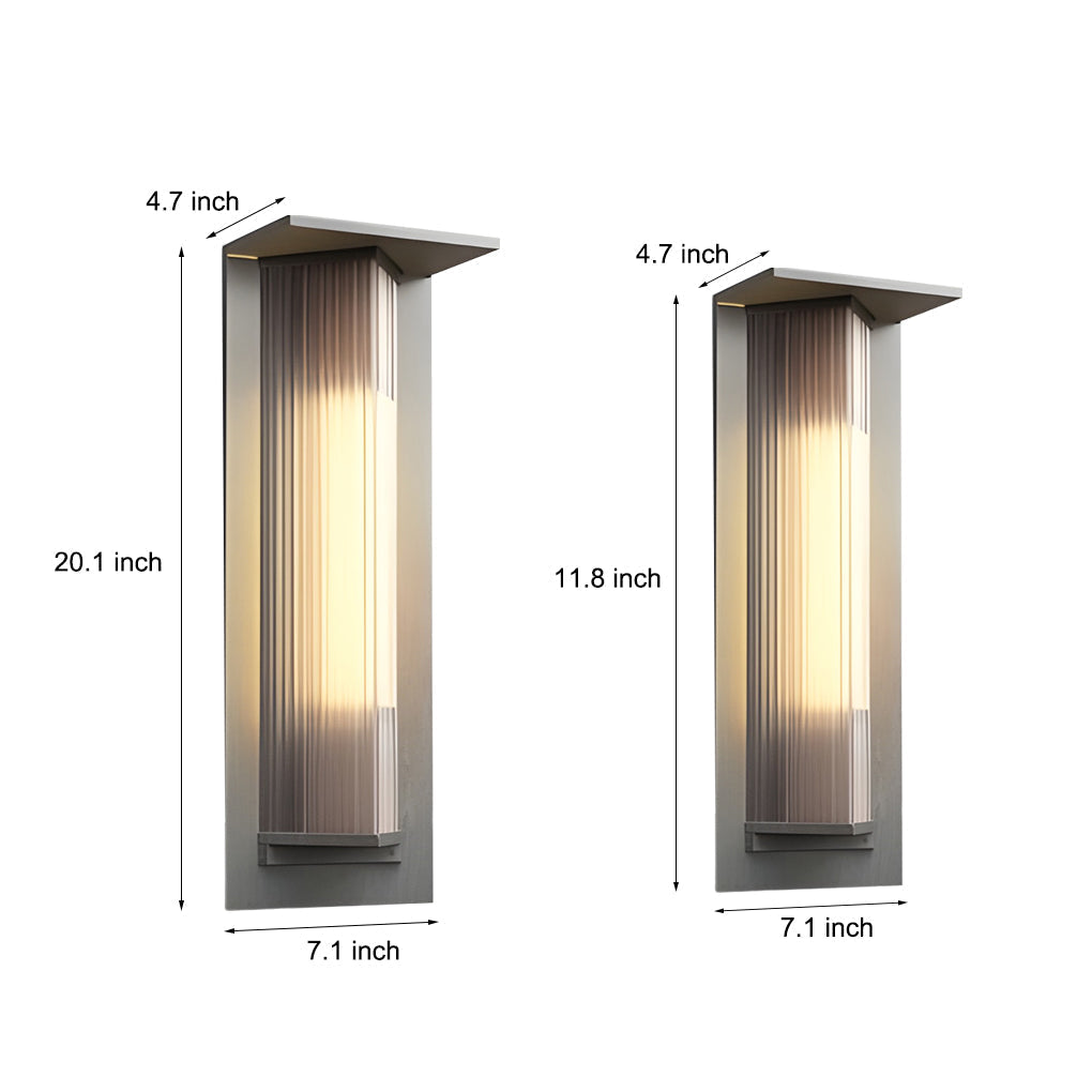 Waterproof LED Solar Vintage Exterior Wall Light Fixture Wall Light, Outdoor Wall Light, detail 11