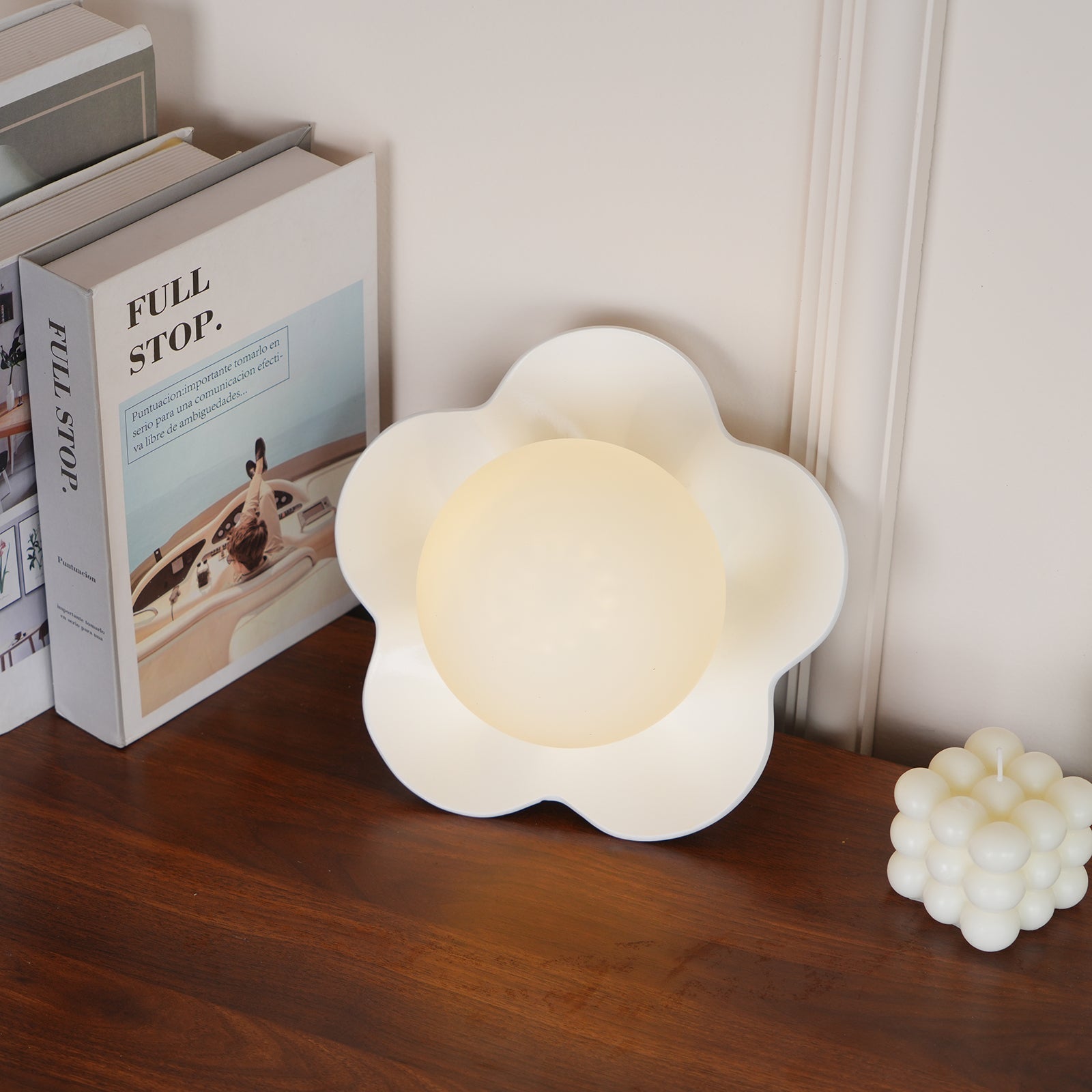 La fleur Wall Light - Dia 20cm x H 17cm Resin, Hardwired Wall Sconce, detail 51