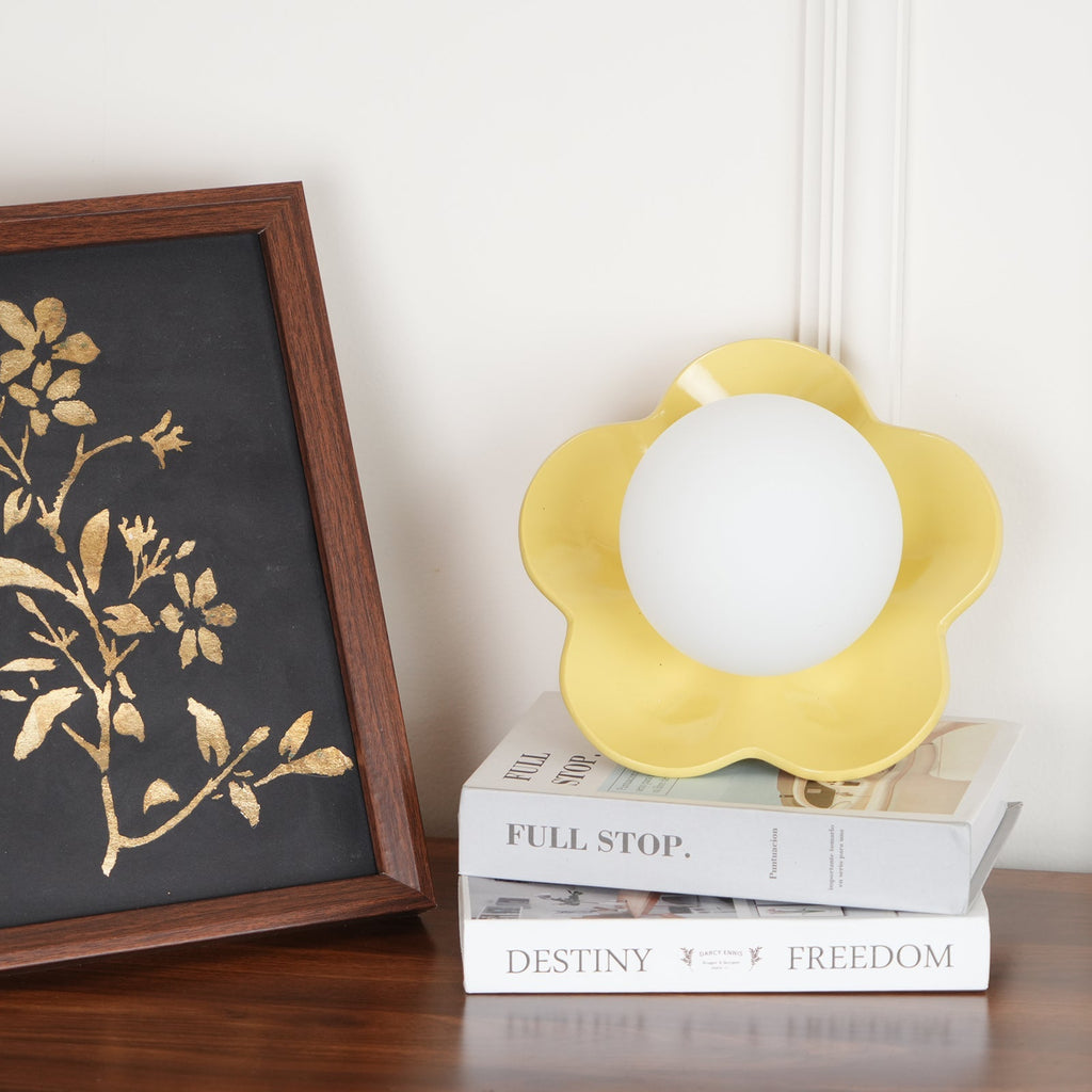 La fleur Wall Light - Φ 7.9 x H 6.7 Resin, Hardwired Wall Sconce, detail 53