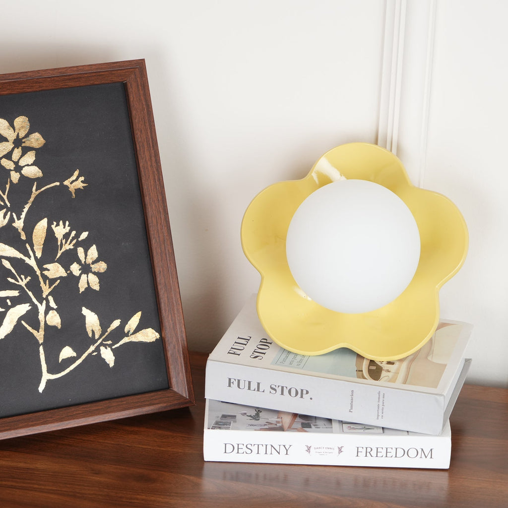 La fleur Wall Light - Dia 20cm x H 17cm Resin, Hardwired Wall Sconce, detail 57