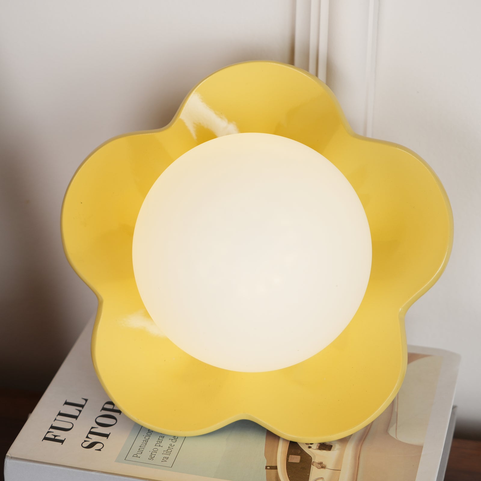 La fleur Wall Light - Dia 20cm x H 17cm Resin, Hardwired Wall Sconce, detail 59