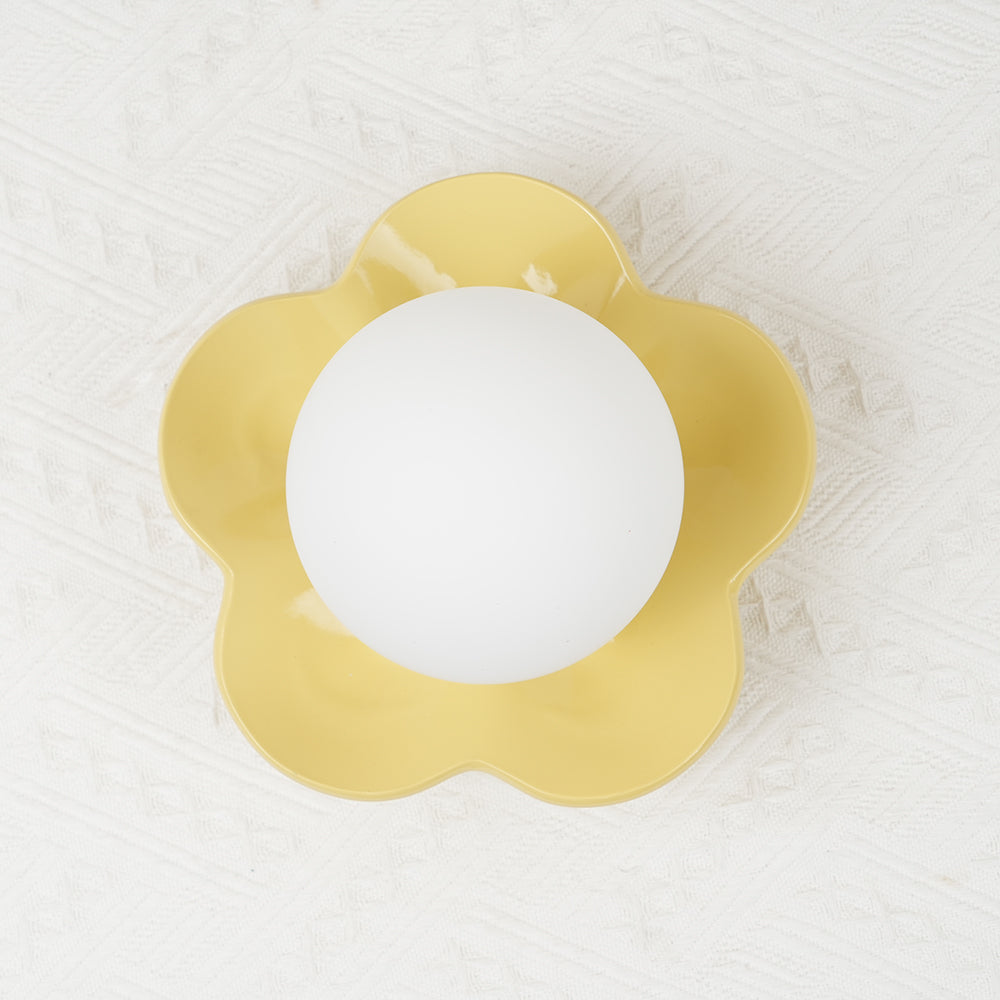 La fleur Wall Light - Φ 7.9 x H 6.7 Resin, Hardwired Wall Sconce, detail 60