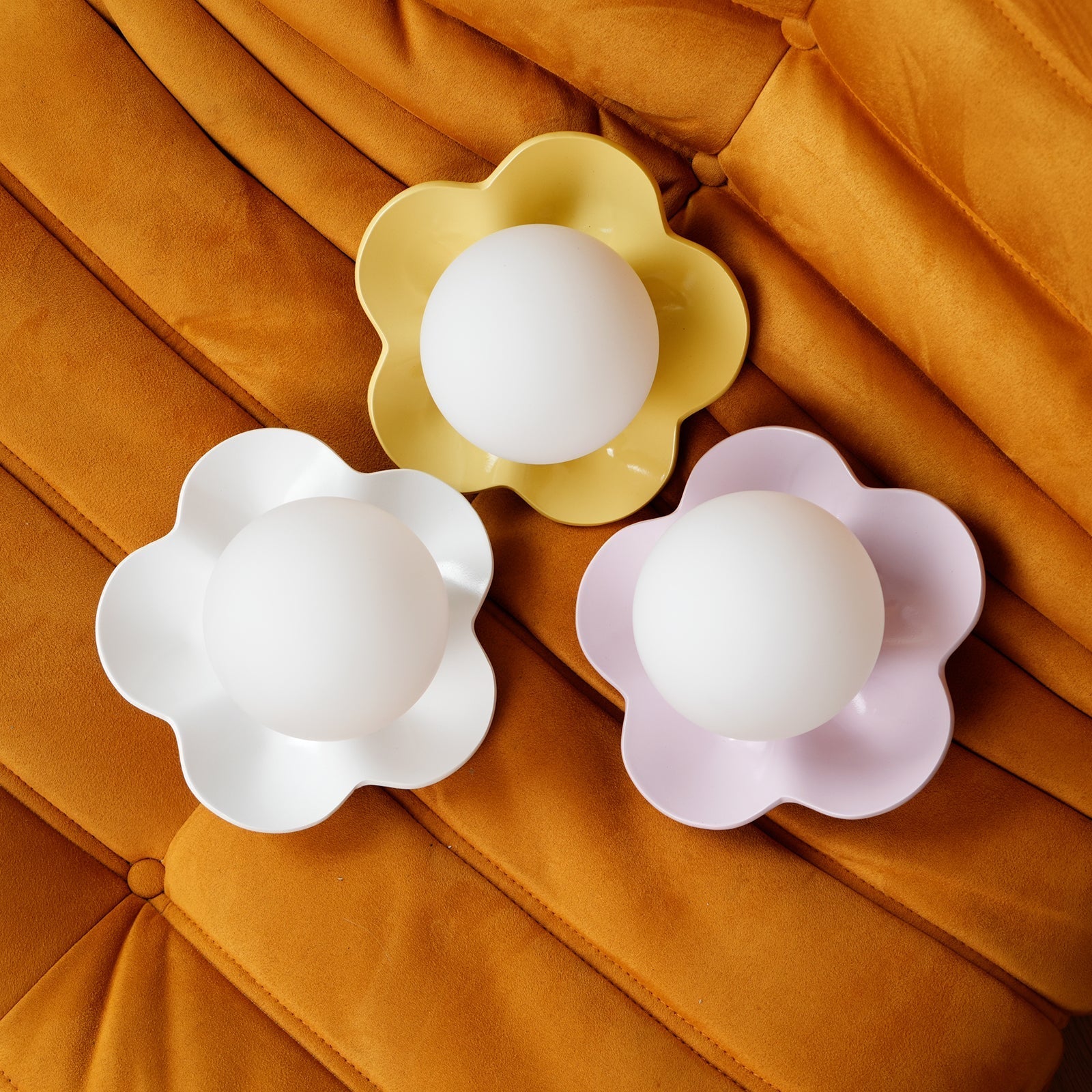 La fleur Wall Light - Φ 7.9 x H 6.7 Resin, Hardwired Wall Sconce, detail 14
