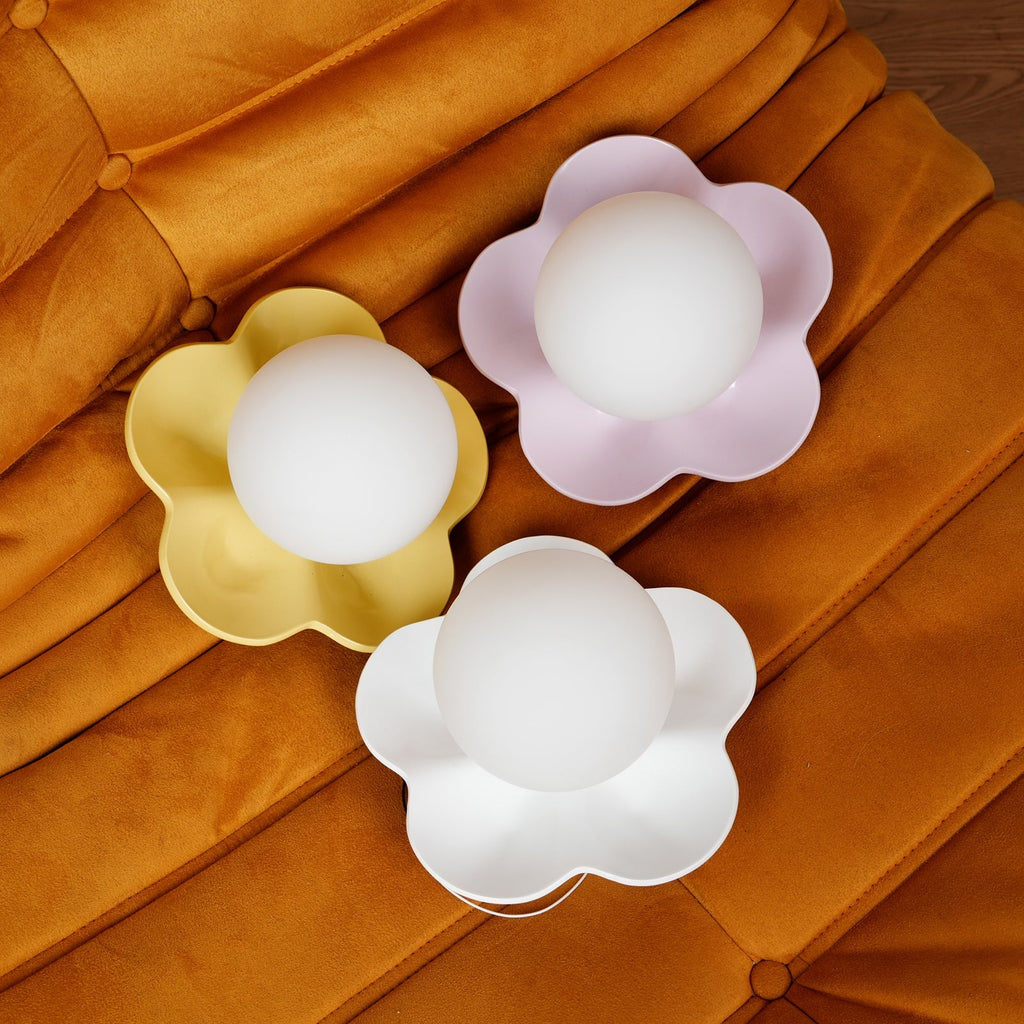 La fleur Wall Light - Dia 20cm x H 17cm Resin, Hardwired Wall Sconce, detail 60