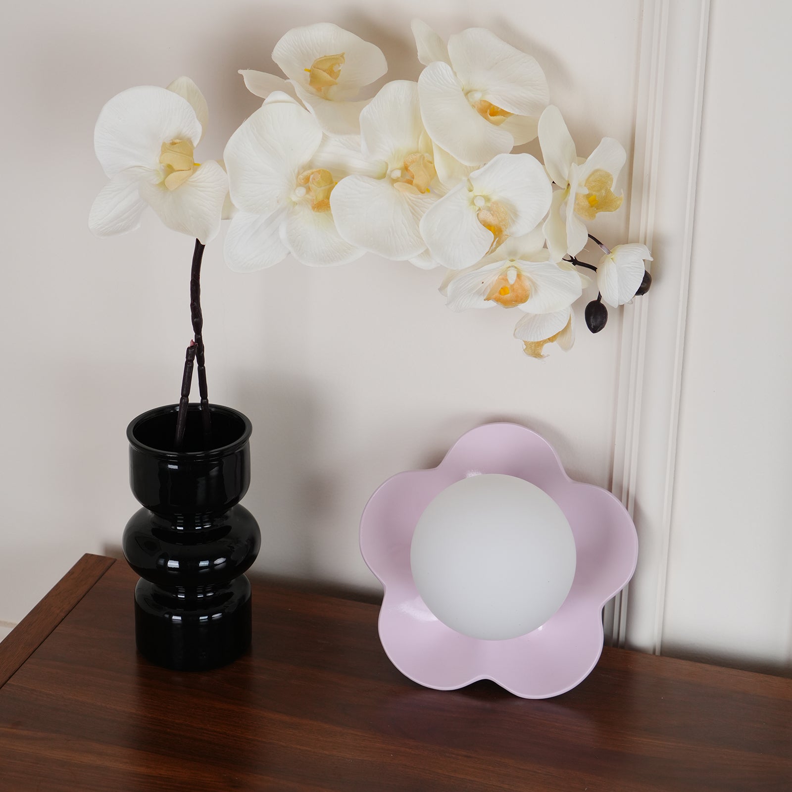 La fleur Wall Light - Φ 7.9 x H 6.7 Resin, Hardwired Wall Sconce, detail 44