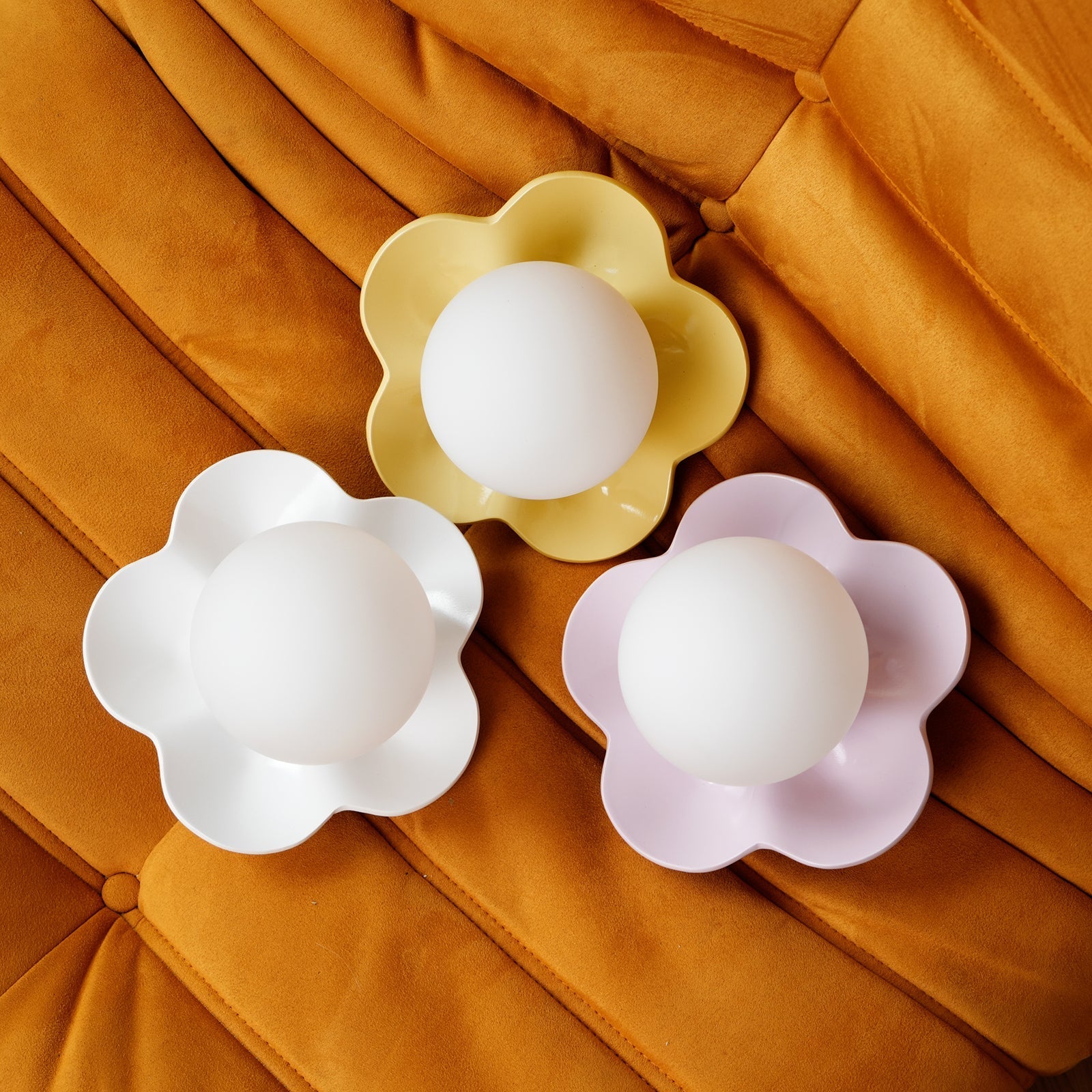 La fleur Wall Light - Dia 20cm x H 17cm Resin, Hardwired Wall Sconce, detail 39
