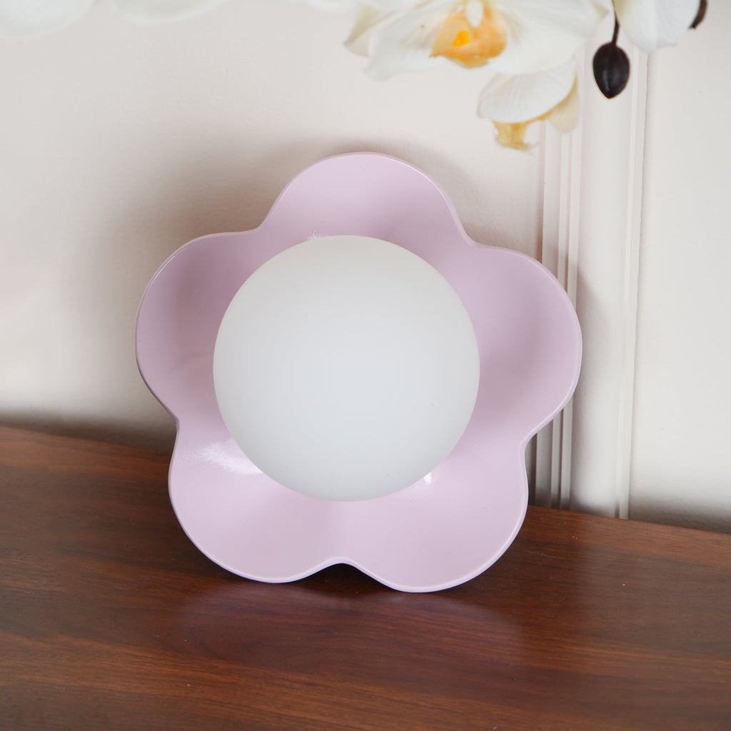 La fleur Wall Light - Φ 7.9 x H 6.7 Resin, Hardwired Wall Sconce, detail 45