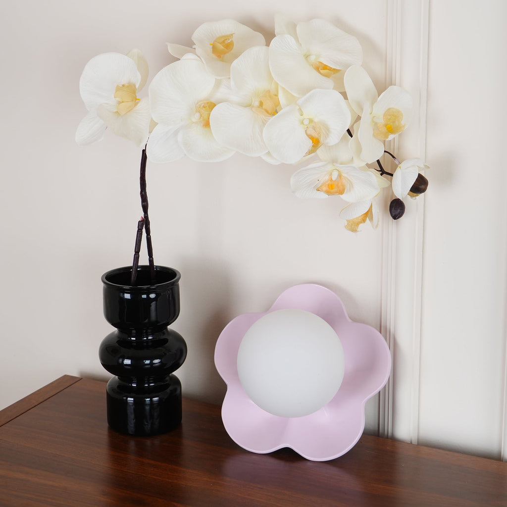 La fleur Wall Light - Dia 20cm x H 17cm Resin, Hardwired Wall Sconce, detail 47