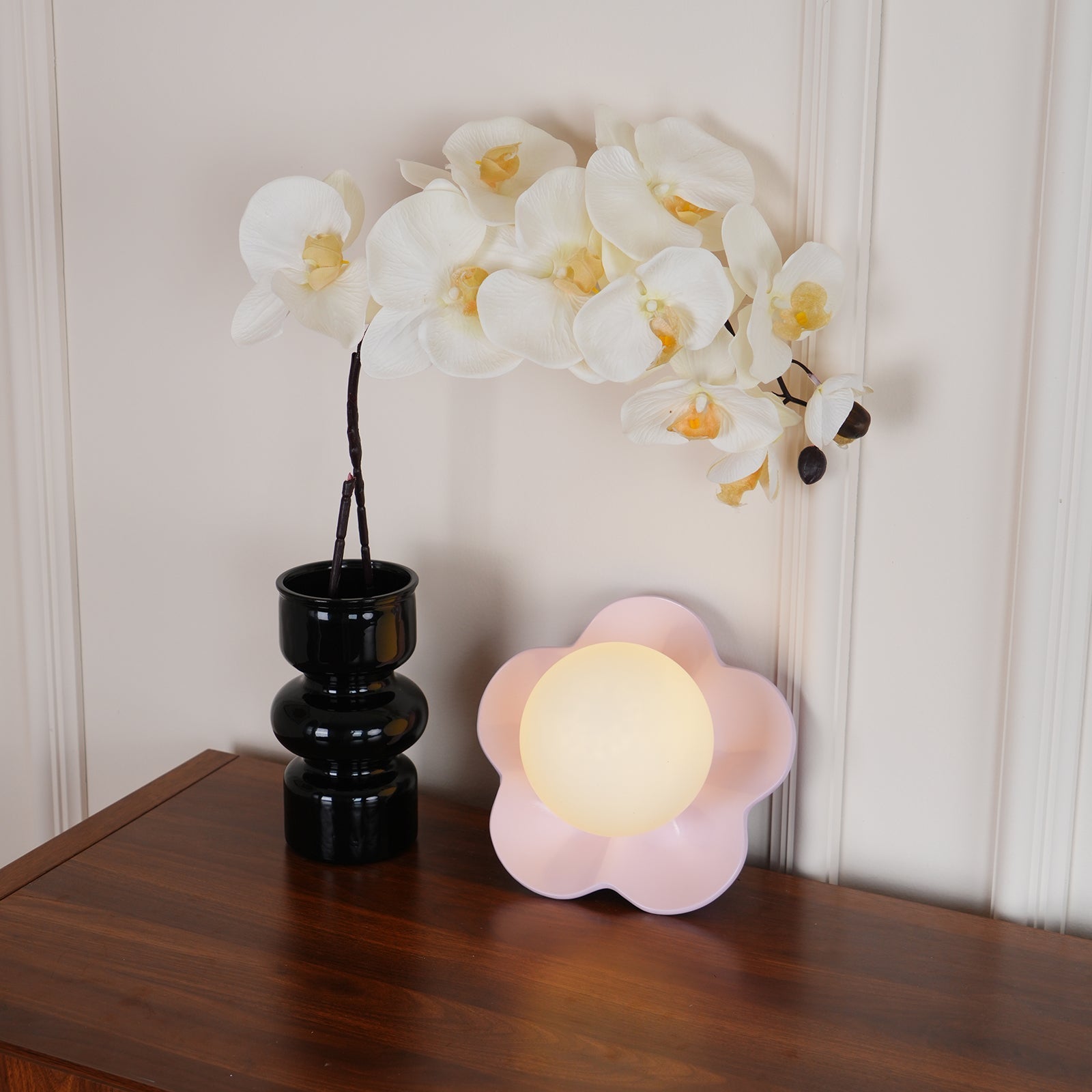 La fleur Wall Light - Φ 7.9 x H 6.7 Resin, Hardwired Wall Sconce, detail 11