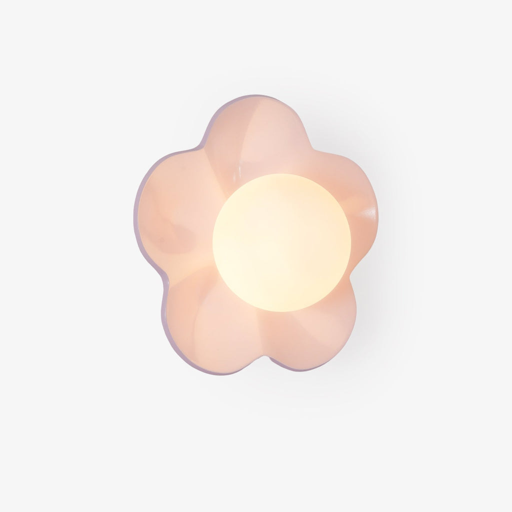 La fleur Wall Light - Φ 7.9 x H 6.7 Resin, Hardwired Wall Sconce, detail 42