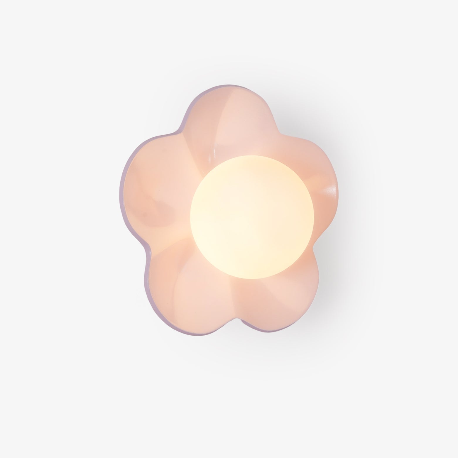La fleur Wall Light - Dia 20cm x H 17cm Resin, Hardwired Wall Sconce, detail 2