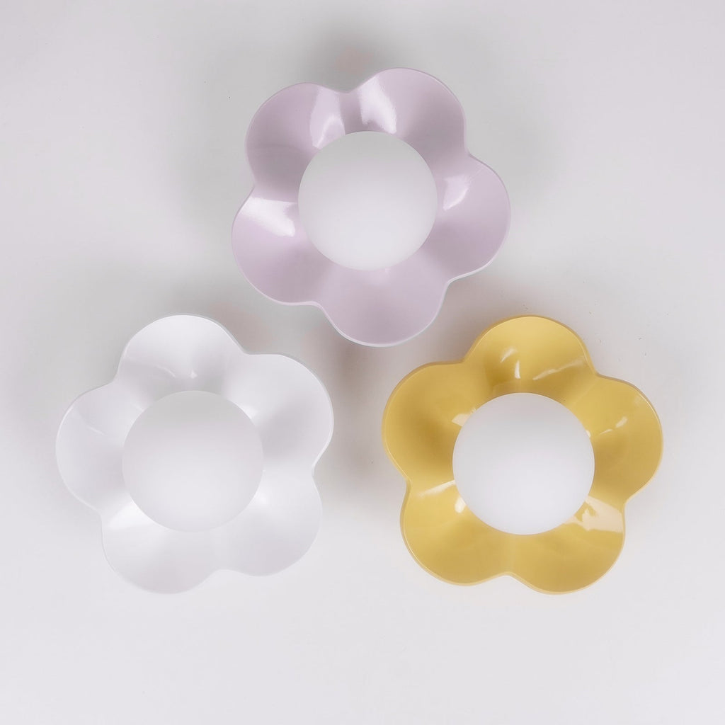 La fleur Wall Light - Φ 7.9 x H 6.7 Resin, Hardwired Wall Sconce, detail 23