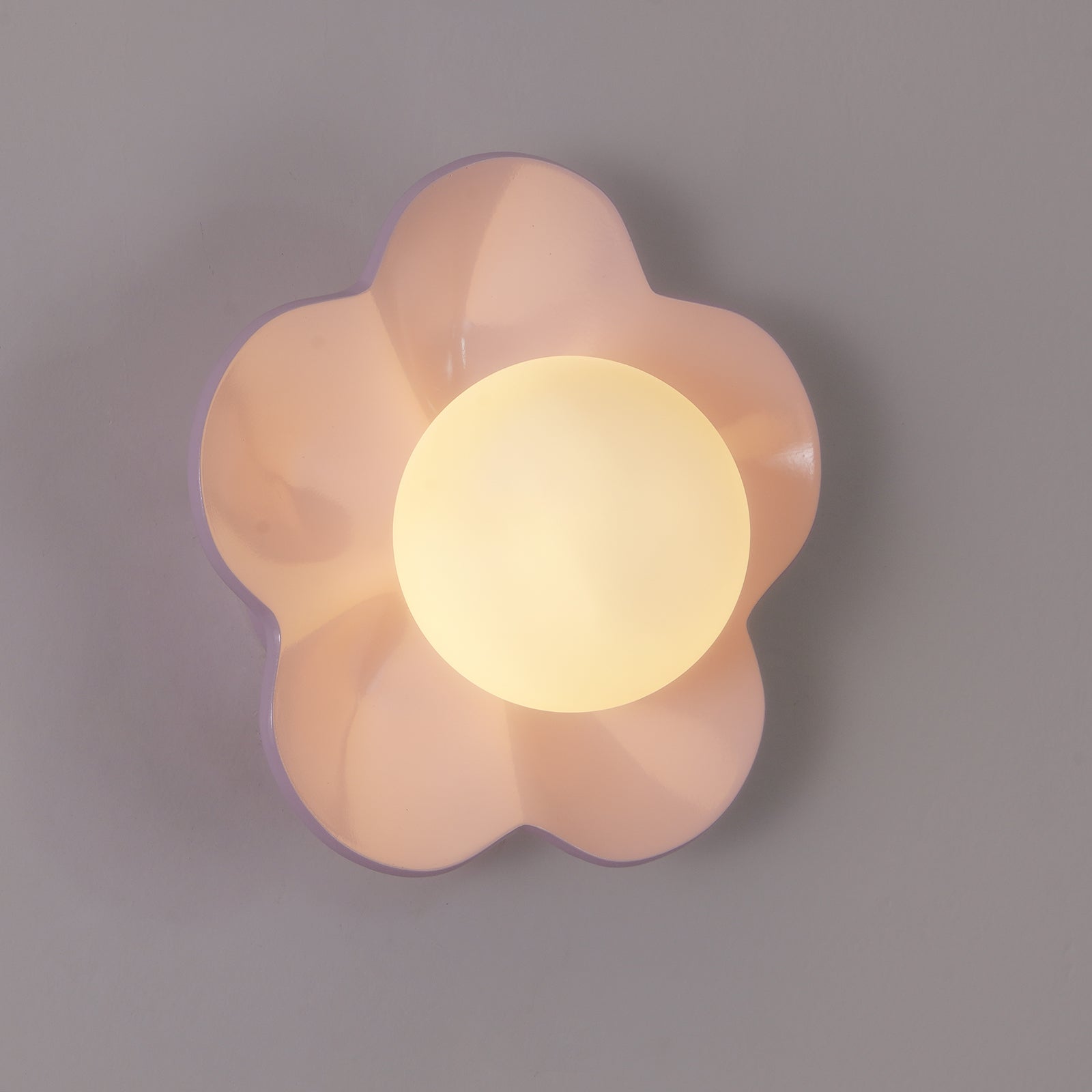 La fleur Wall Light - Φ 7.9 x H 6.7 Resin, Hardwired Wall Sconce, detail 39
