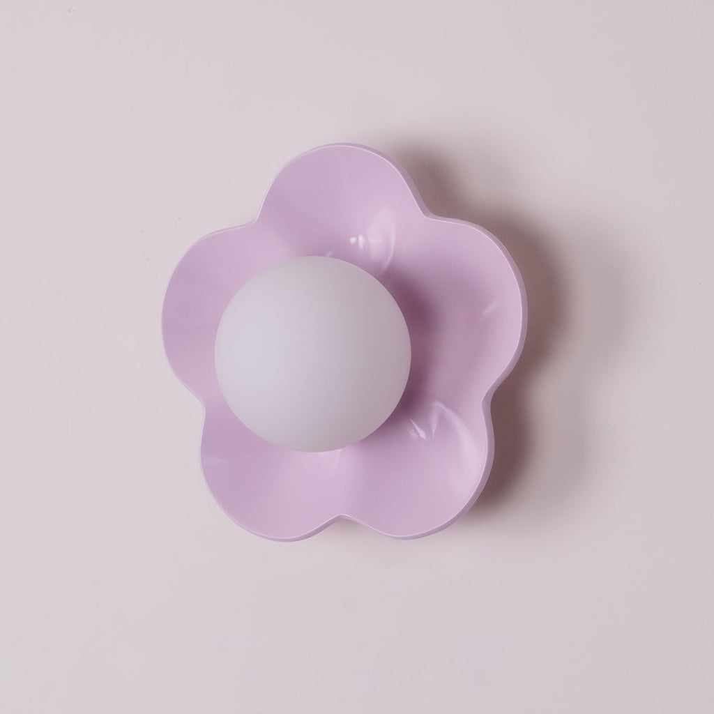 La fleur Wall Light - Φ 7.9 x H 6.7 Resin, Hardwired Wall Sconce, detail 40