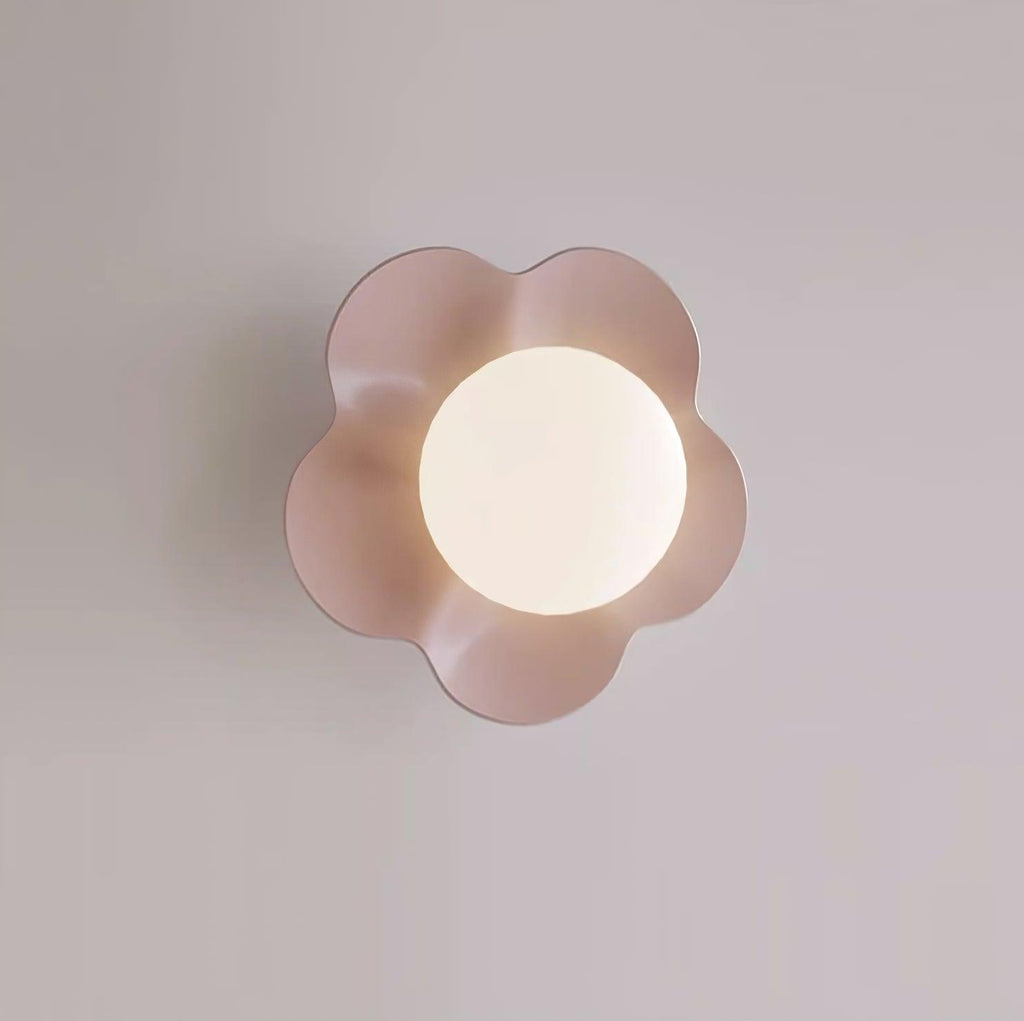 La fleur Wall Light - Dia 20cm x H 17cm Resin, Hardwired Wall Sconce, detail 67